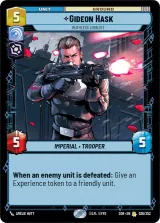 Gideon Hask - Ruthless Loyalist (SOR-036)