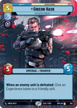Gideon Hask - Ruthless Loyalist (Hyperspace) (SOR-302)