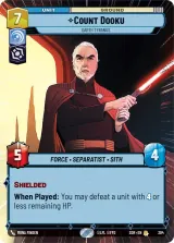 Count Dooku - Darth Tyranus (Hyperspace) (SOR-304)