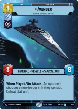 Avenger - Hunting Star Destroyer (Hyperspace) (SOR-306)