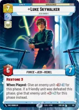 Luke Skywalker - Jedi Knight (Hyperspace) (SOR-317)