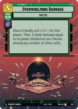 Overwhelming Barrage (Hyperspace) (SOR-356)
