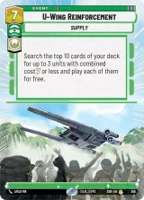 U-Wing Reinforcement (Hyperspace) (SOR-368)