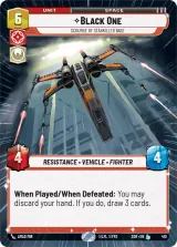 Black One - Scourge of Starkiller Base (Hyperspace) (SOR-410)
