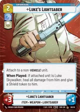 Luke's Lightsaber (Hyperspace) (SOR-WPP-008)
