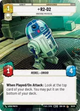R2-D2 - Ignoring Protocol (Hyperspace) (SOR-WPP-010)