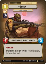 Bossk - Deadly Stalker (SOR-WPP-015)