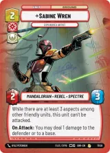 Sabine Wren - Explosives Artist (SOR-WPP-017)