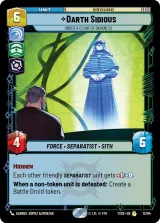 Darth Sidious - Under a Cloak of Darkness (TS26-013)