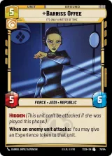 Barriss Offee - It's Only a Matter of Time (TS26-078)