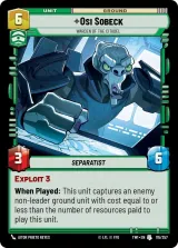Osi Sobeck - Warden of the Citadel (TWI-115)