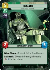 Kraken - Confederate Tactician (Hyperspace) (TWI-356)