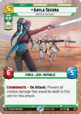 Aayla Secura - Master of the Blade (Hyperspace) (TWI-368)