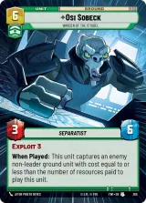 Osi Sobeck - Warden of the Citadel (Hyperspace) (TWI-385)