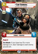 Saw Gerrera - Resistance is Not Terrorism (Hyperspace) (TWI-417)