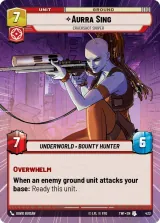 Aurra Sing - Crackshot Sniper (Hyperspace) (TWI-433)