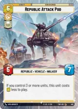 Republic Attack Pod (Hyperspace) (TWI-462)