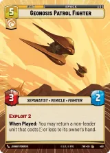 Geonosis Patrol Fighter (Hyperspace) (TWI-480)
