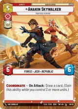 Anakin Skywalker - Maverick Mentor (Hyperspace) (TWI-WPP-008)